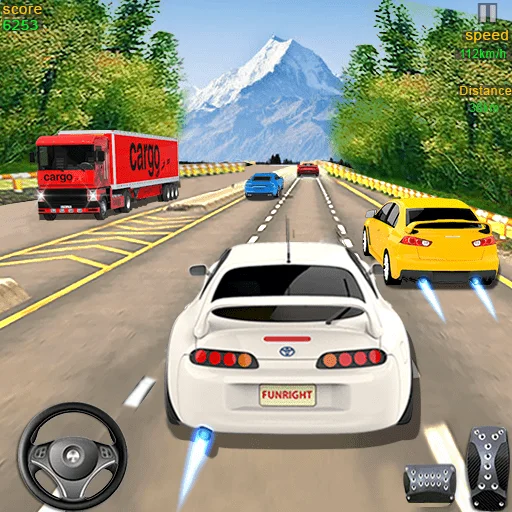 Driving traffic Games
