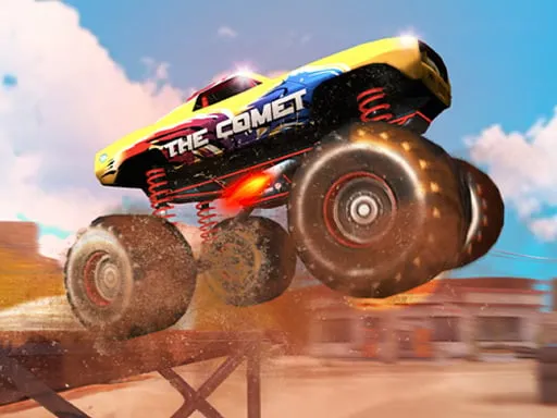 Monster Truck Stunt Racer Car Games