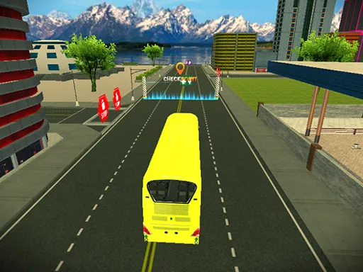 Public City Transport Bus Simulator Free Car Games