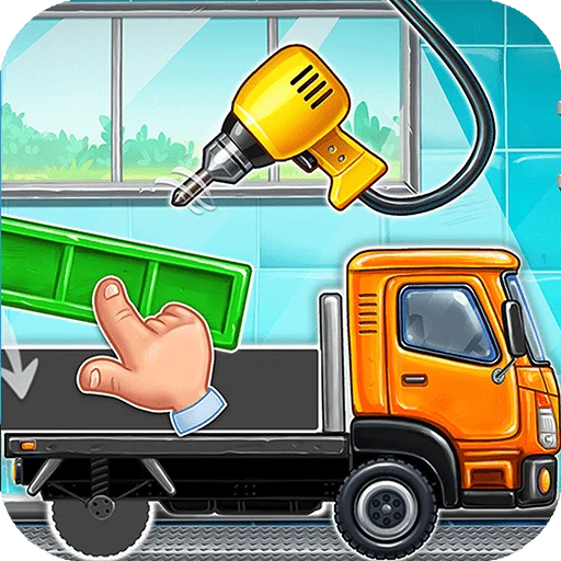 Truck Factory for Kids Games Play